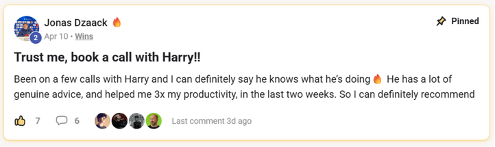 Jonas: 3x my productivity in two weeks
